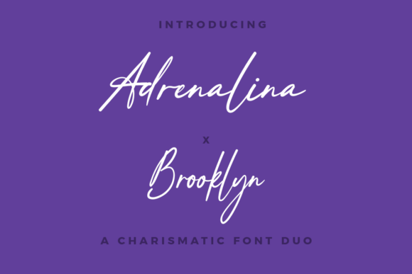 Adrenalina X Brooklyn: A Font for Creative Campaigns