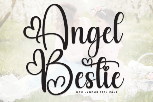 Angel Bestie Font for Creative Campaigns