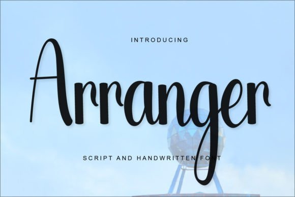 Arranger Font: Sweet Script for Creative Projects