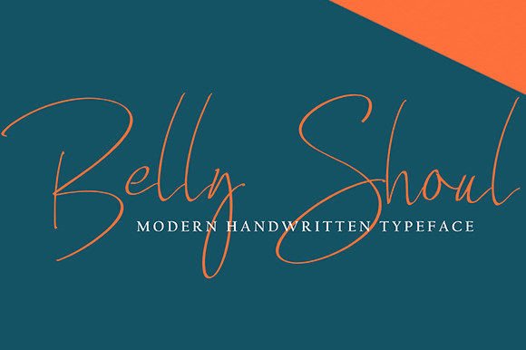 Belly Shoul: A Sweet Font for Business Branding