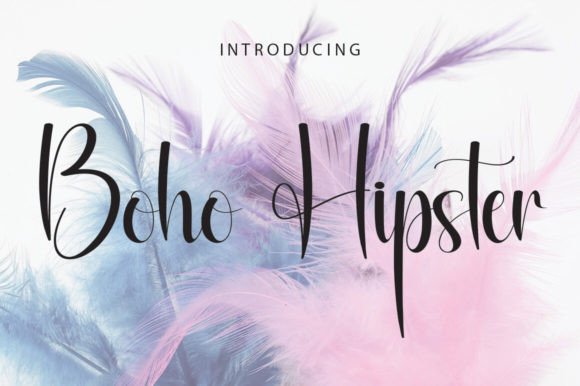 Boho Hipster Font