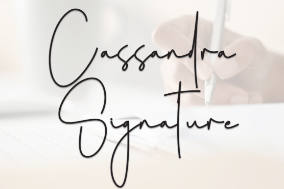 Cassandra Signature Font