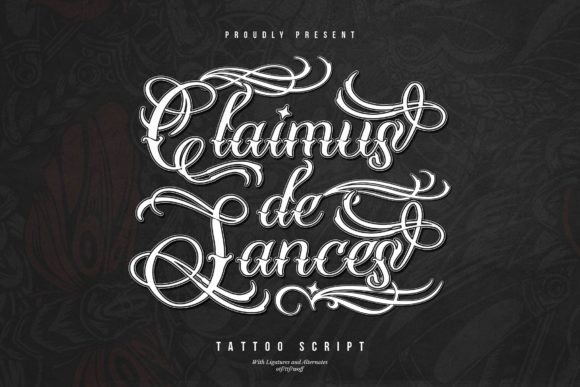 Claimus De Sances: A Stylish Script for Branding