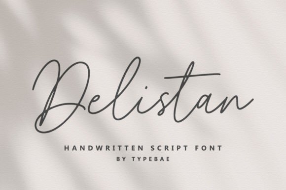 Delistan: A Font for Elegant Branding