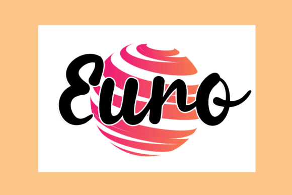 Euro Font: Elegant Script for Craft Projects