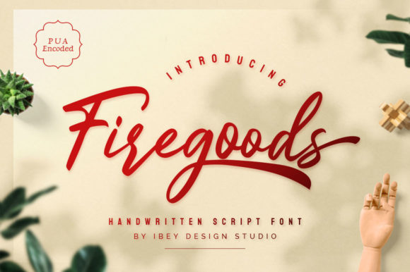Firegoods: A Creative Script Font