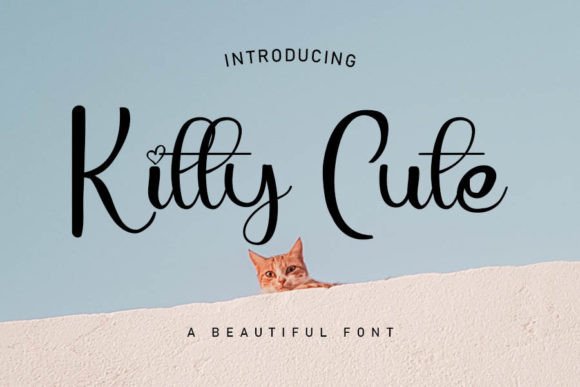 Kitty Cute Font for Business
