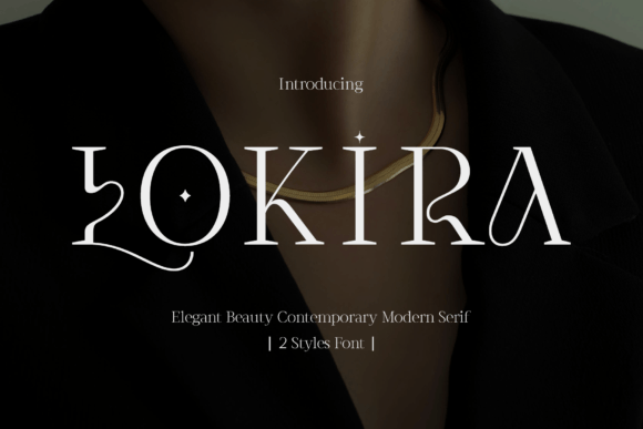 Lokira: A Serif Font for Real-World Design