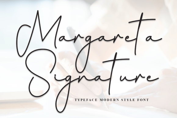 Margareta Signature: A Font for Polished Branding