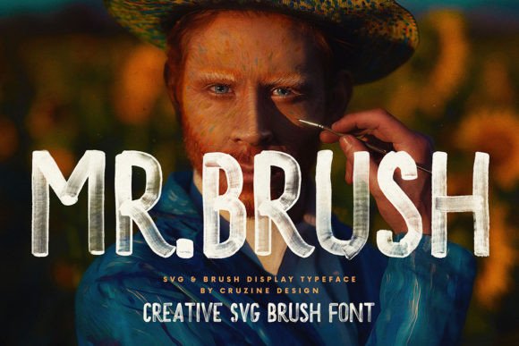 Mr. Brush Font for Web Design