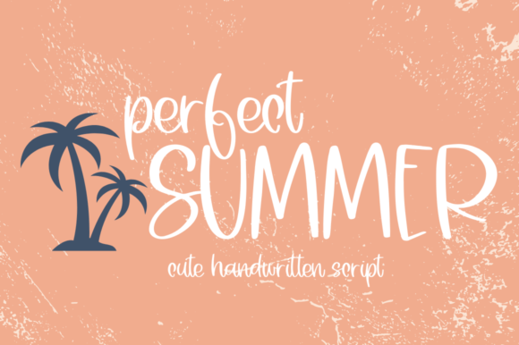 Perfect Summer Font for Business Branding