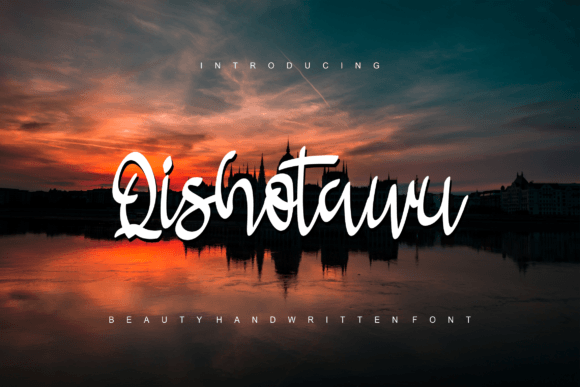 Qishotawu: A Sweet Script Font