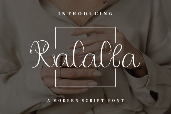 Ralalla: A Sweet Script Font
