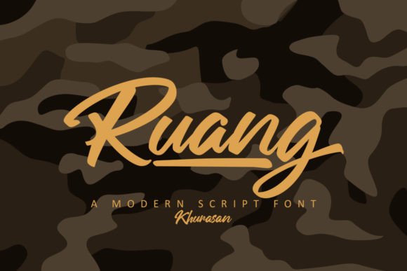 Ruang: A Font for Bold Campaigns
