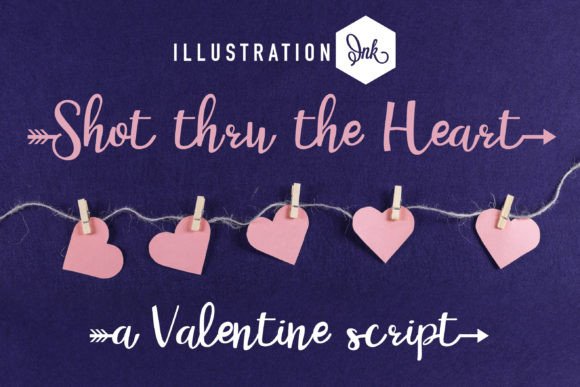 Shot Thru the Heart Font