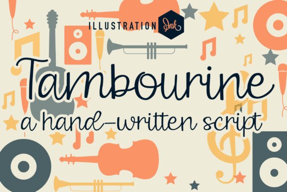 Tambourine: A Whimsical Script Font