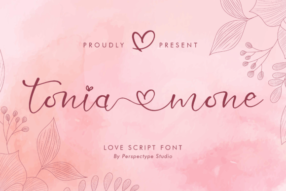 Tonia Mone Font for Business